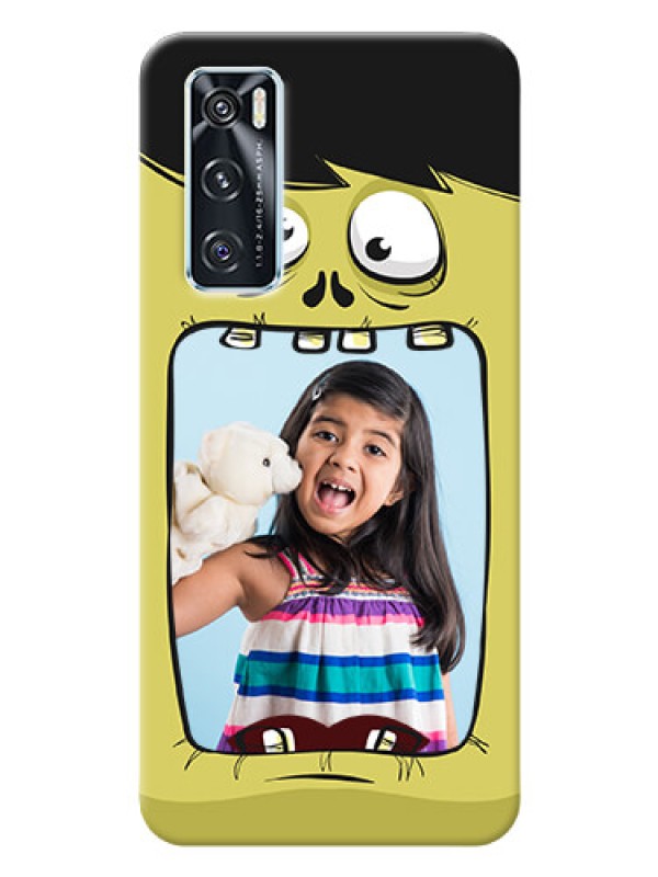 Custom Vivo V20 SE Mobile Covers: Cartoon monster back case Design