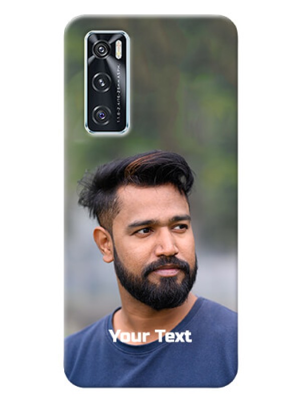 Custom Vivo V20 SE Mobile Cover: Photo with Text