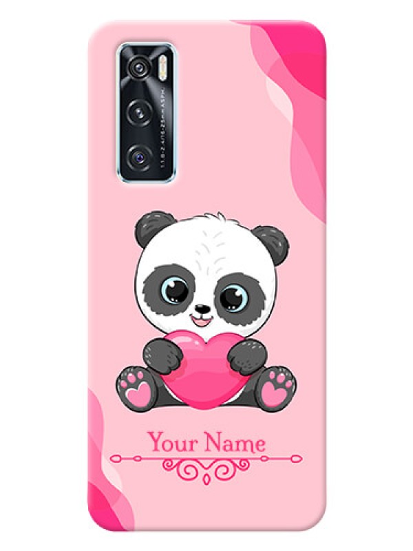 Custom Vivo V20 Se Mobile Back Covers: Cute Panda Design