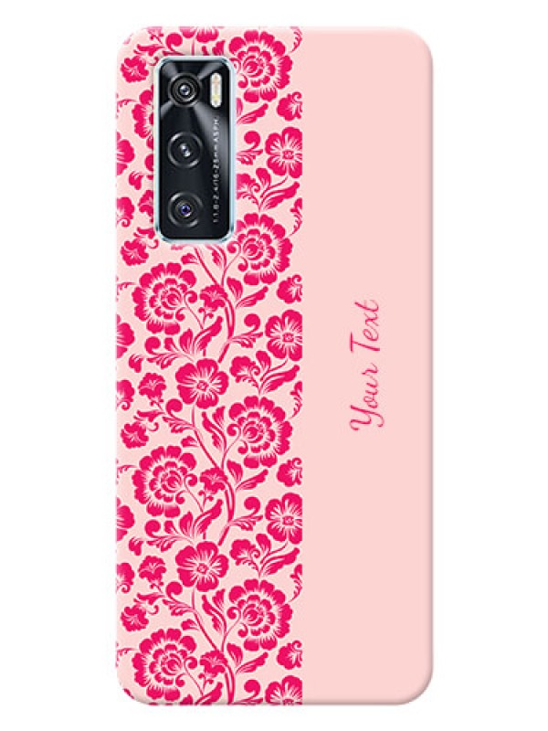 Custom Vivo V20 Se Phone Back Covers: Attractive Floral Pattern Design