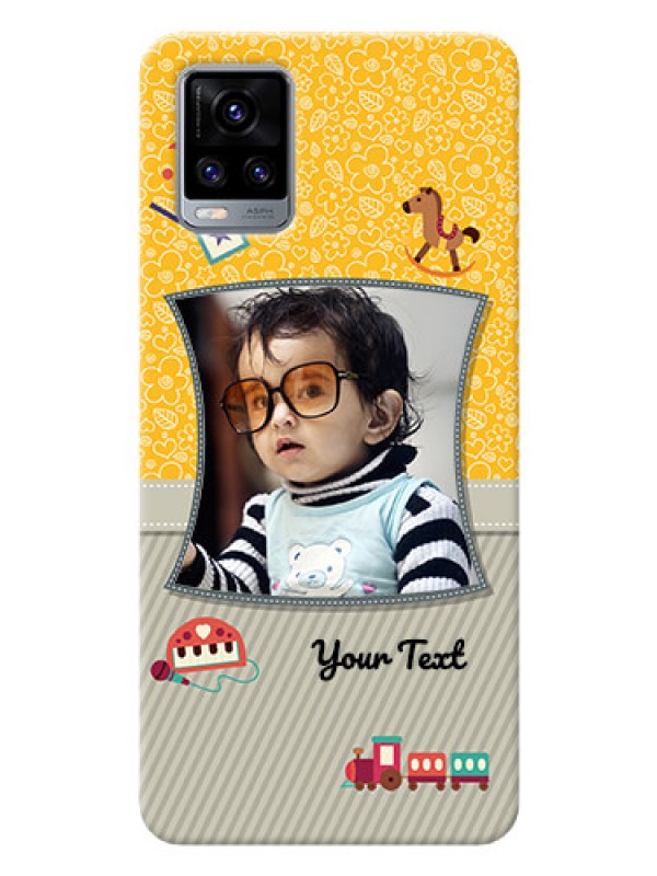Custom Vivo V20 Mobile Cases Online: Baby Picture Upload Design