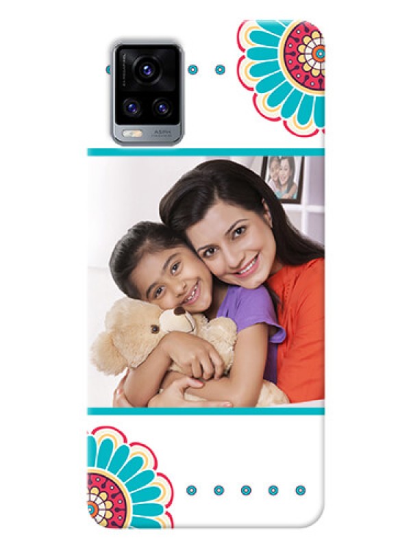 Custom Vivo V20 custom mobile phone cases: Flower Design