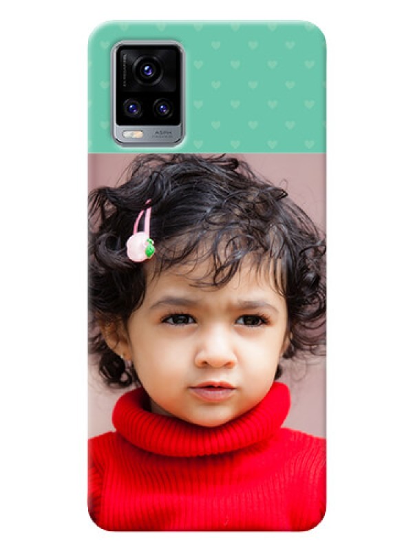 Custom Vivo V20 mobile cases online: Lovers Picture Design
