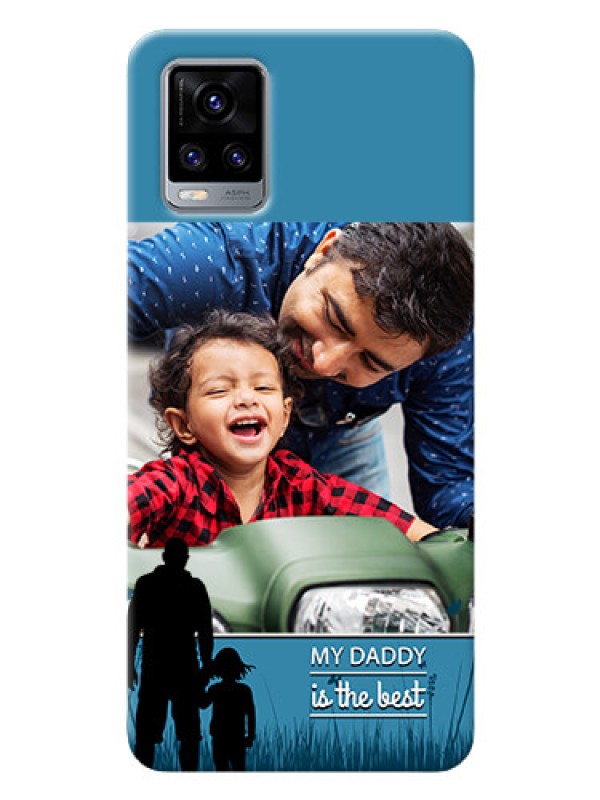 Custom Vivo V20 Personalized Mobile Covers: best dad design 