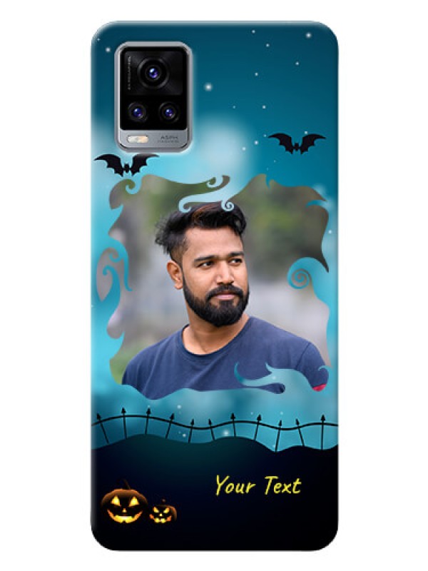 Custom Vivo V20 Personalised Phone Cases: Halloween frame design
