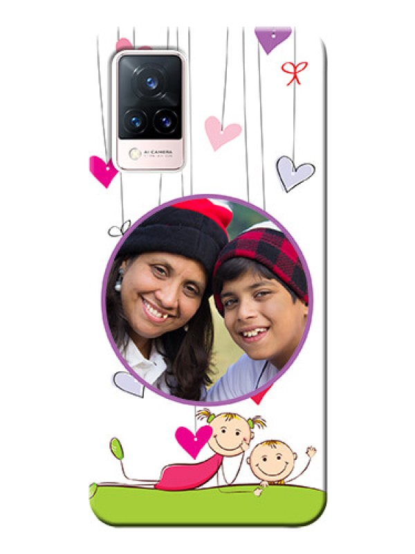Custom Vivo V21 5G Mobile Cases: Cute Kids Phone Case Design