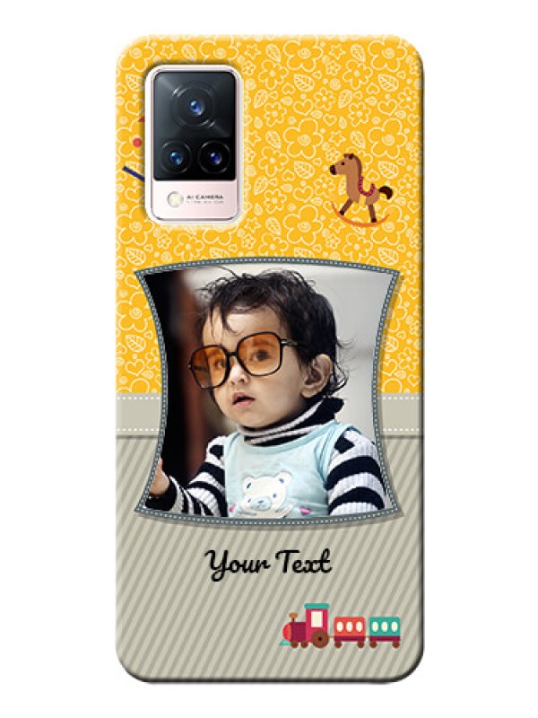 Custom Vivo V21 5G Mobile Cases Online: Baby Picture Upload Design