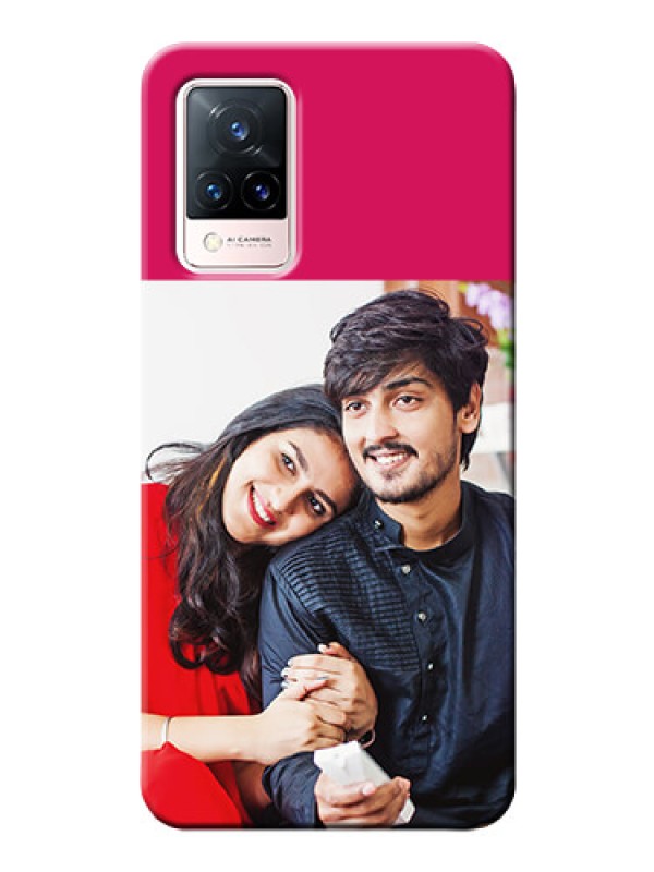 Custom Vivo V21 5G custom phone cases: Anniversary Cover Design