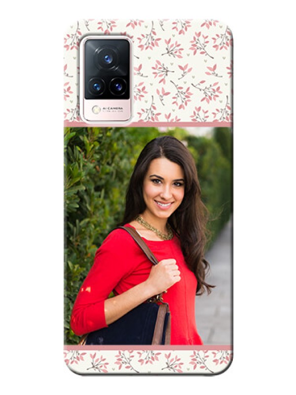 Custom Vivo V21 5G Back Covers: Premium Floral Design