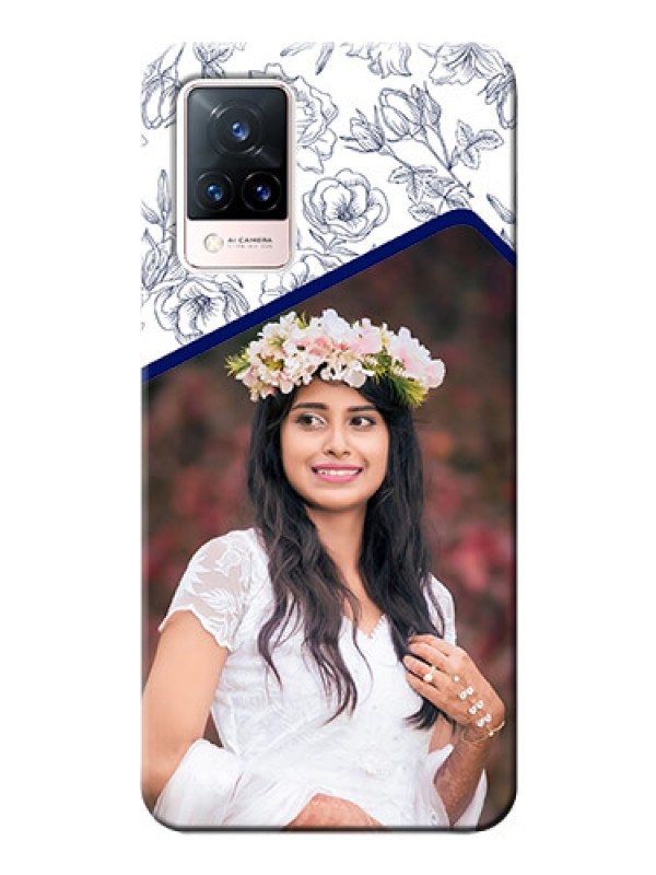 Custom Vivo V21 5G Phone Cases: Premium Floral Design