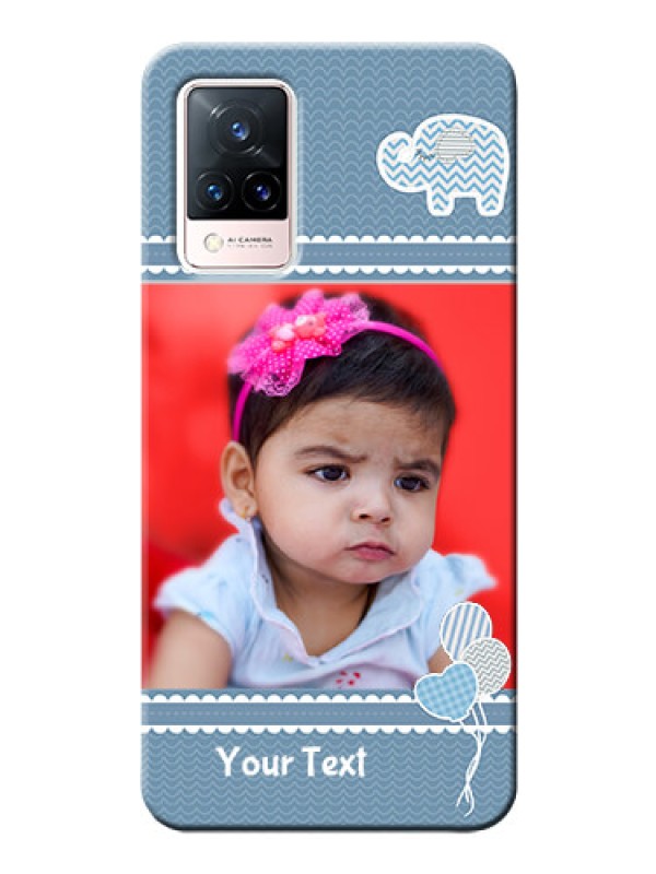 Custom Vivo V21 5G Custom Phone Covers with Kids Pattern Design