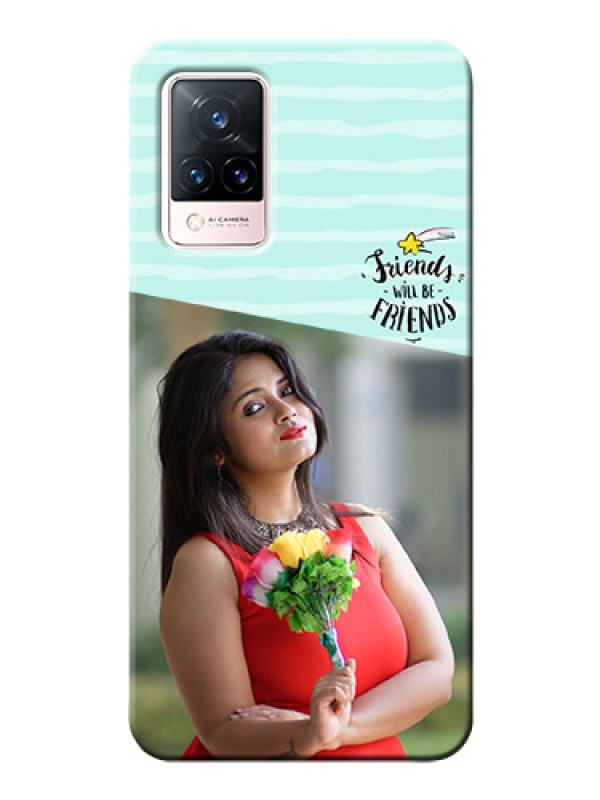Custom Vivo V21 5G Mobile Back Covers: Friends Picture Icon Design