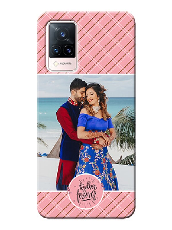 Custom Vivo V21 5G Mobile Covers Online: Together Forever Design