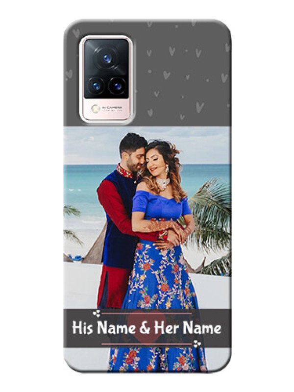 Custom Vivo V21 5G Mobile Covers: Buy Love Design with Photo Online
