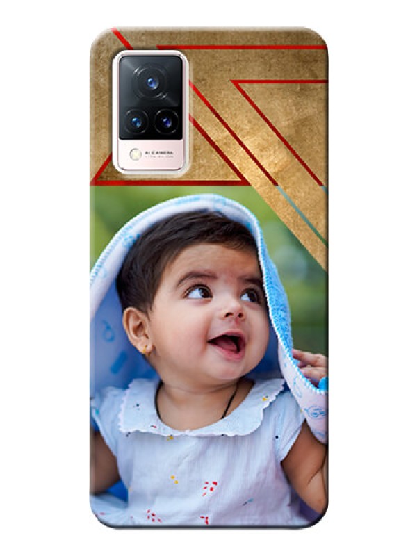 Custom Vivo V21 5G mobile phone cases: Gradient Abstract Texture Design