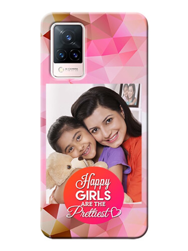 Custom Vivo V21 5G Personalized Phone Covers: Abstract Triangle Design