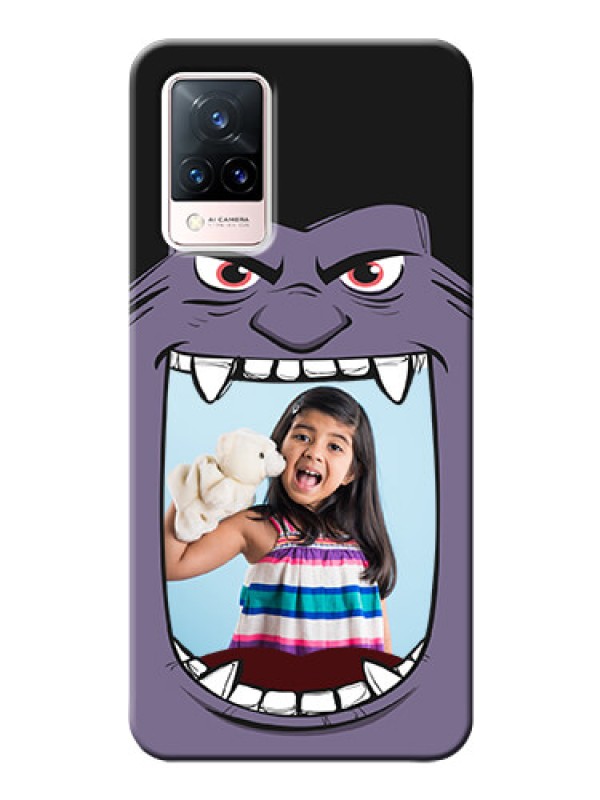 Custom Vivo V21 5G Personalised Phone Covers: Angry Monster Design