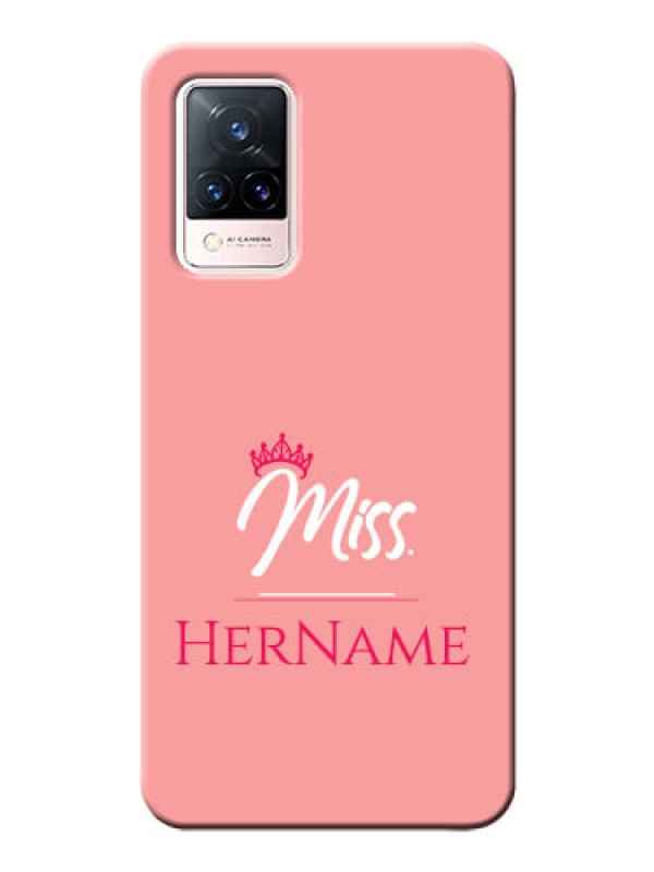 Custom Vivo V21 5G Custom Phone Case Mrs with Name