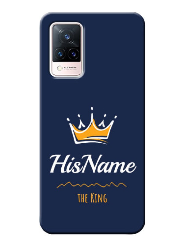 Custom Vivo V21 5G King Phone Case with Name