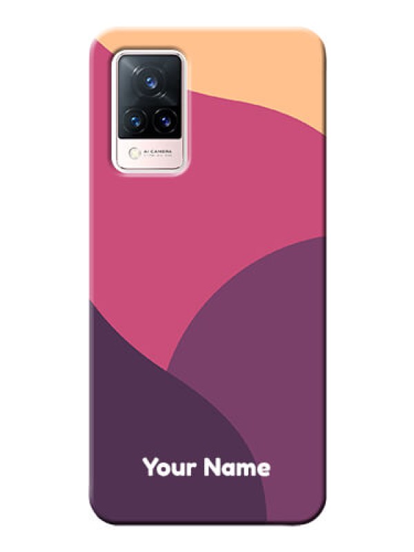 Custom Vivo V21 5G Custom Phone Covers: Mixed Multi-colour abstract art Design