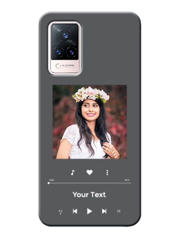 Custom Vivo V21 5G Custom Mobile Case with Play The Music Design