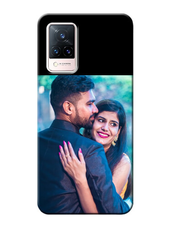 Custom Vivo V21 5G Custom Hard Phone Case - Upload Full Picture With Custom Color Design
