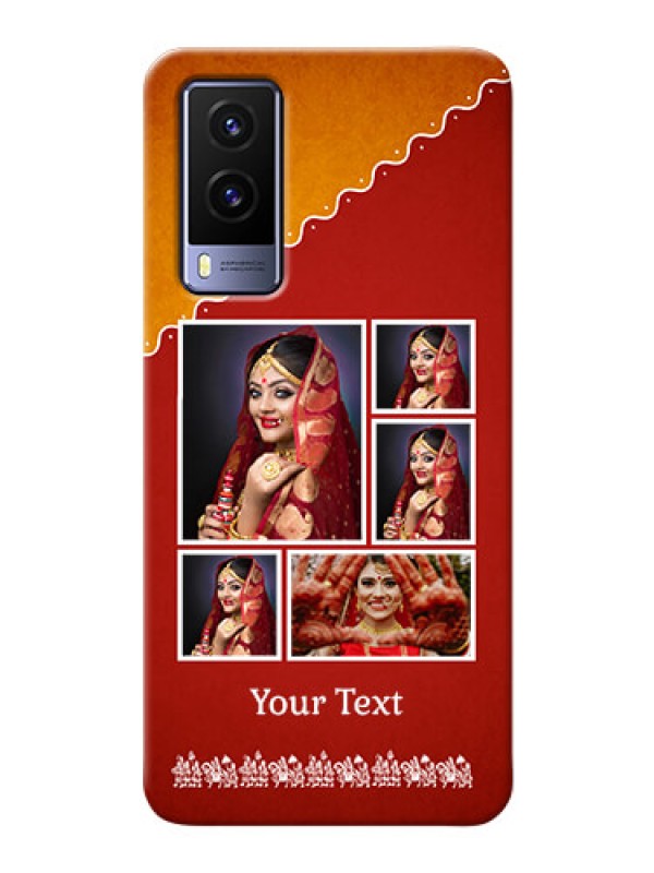 Custom Vivo V21E 5G customized phone cases: Wedding Pic Upload Design