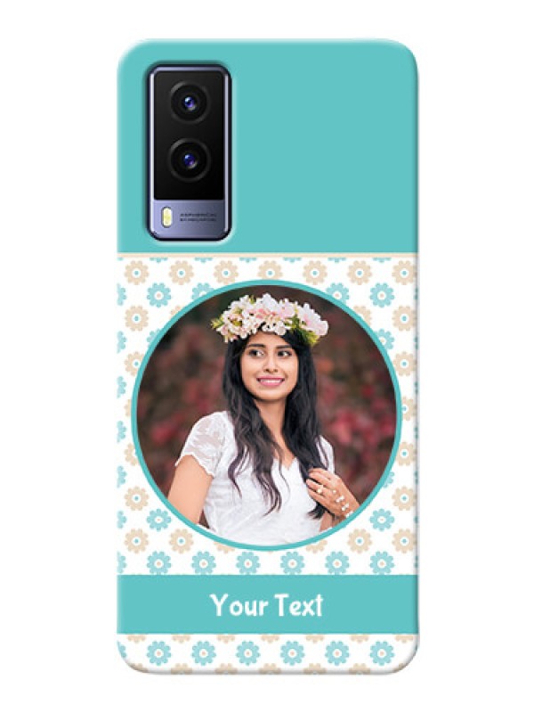 Custom Vivo V21E 5G Custom Mobile Back Covers: Beautiful Flowers Design