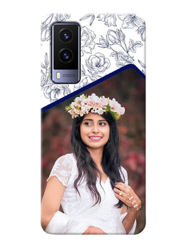 Custom Vivo V21E 5G Phone Cases: Premium Floral Design