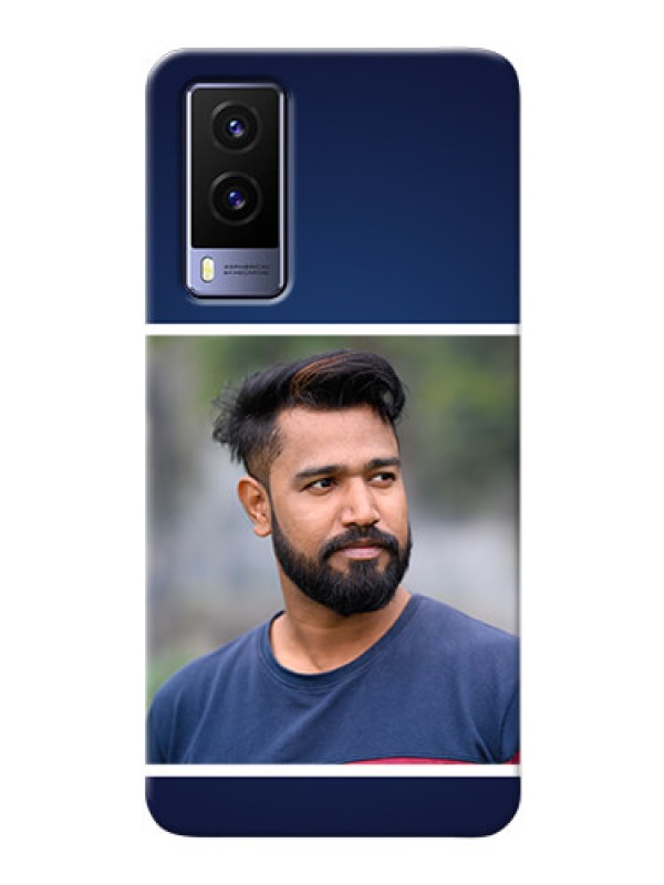 Custom Vivo V21E 5G Mobile Cases: Simple Royal Blue Design