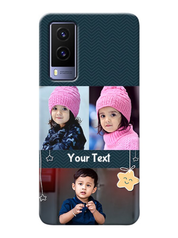 Custom Vivo V21E 5G Mobile Back Covers Online: Hanging Stars Design