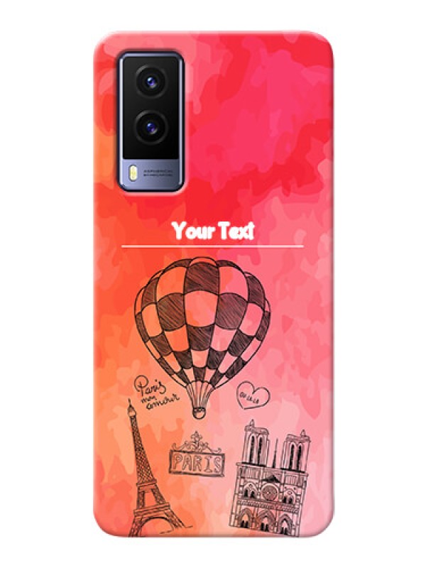 Custom Vivo V21E 5G Personalized Mobile Covers: Paris Theme Design