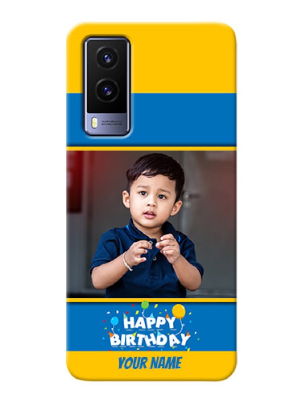 Custom Vivo V21E 5G Mobile Back Covers Online: Birthday Wishes Design