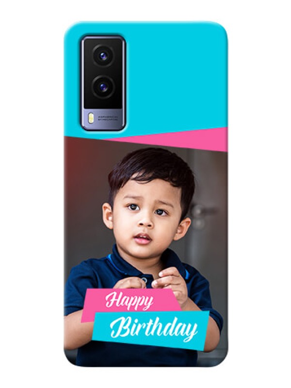 Custom Vivo V21E 5G Mobile Covers: Image Holder with 2 Color Design