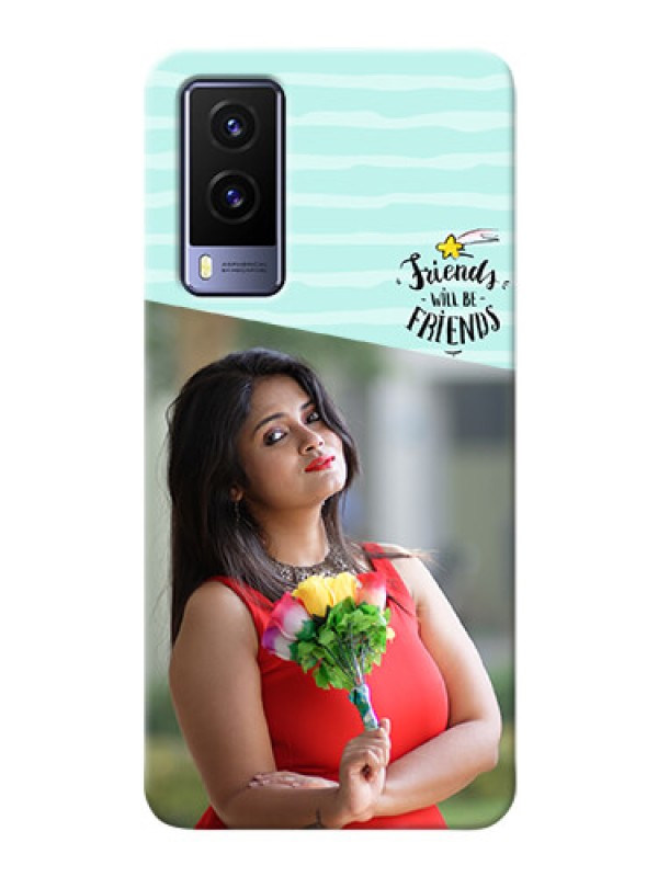 Custom Vivo V21E 5G Mobile Back Covers: Friends Picture Icon Design