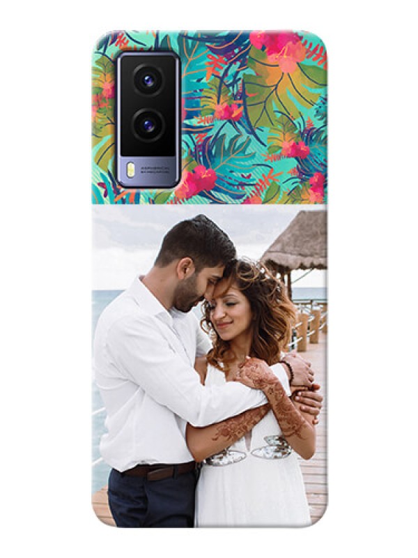 Custom Vivo V21E 5G Personalized Phone Cases: Watercolor Floral Design