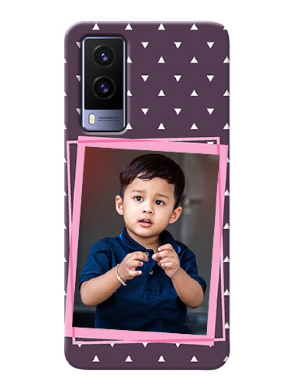 Custom Vivo V21E 5G Phone Cases: Triangle Pattern Dotted Design