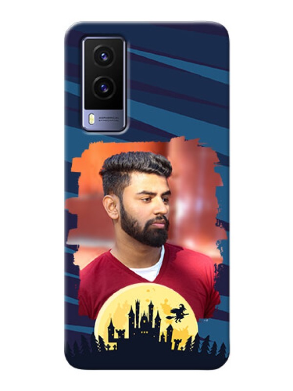 Custom Vivo V21E 5G Back Covers: Halloween Witch Design 