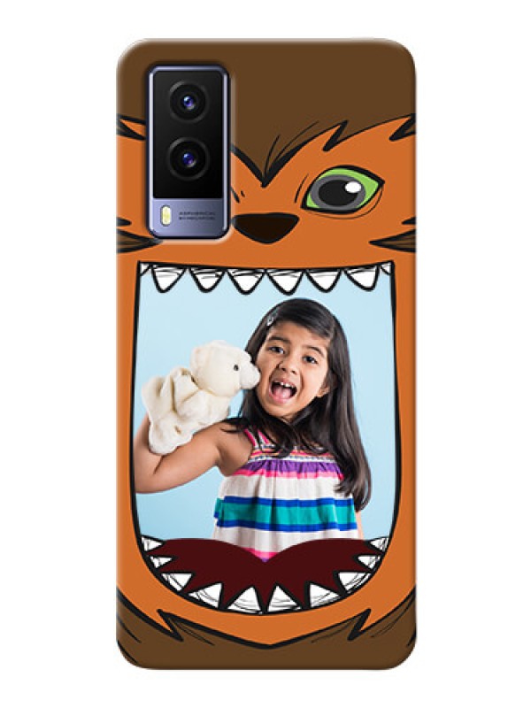 Custom Vivo V21E 5G Phone Covers: Owl Monster Back Case Design