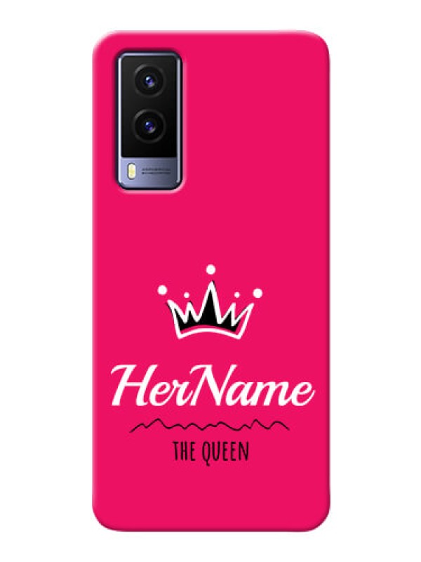 Custom Vivo V21E 5G Queen Phone Case with Name