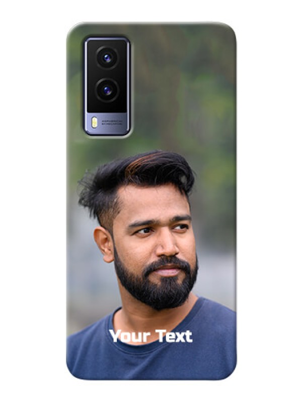 Custom Vivo V21E 5G Mobile Cover: Photo with Text