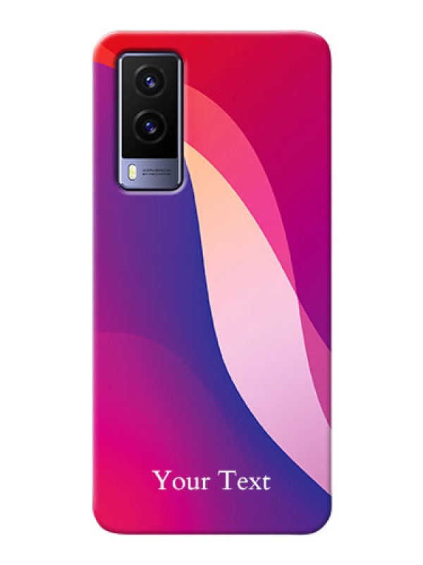 Custom Vivo V21E 5G Mobile Back Covers: Digital abstract Overlap Design