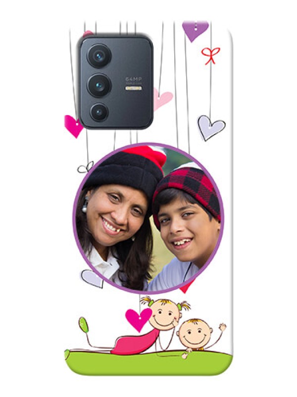 Custom Vivo V23 5G Mobile Cases: Cute Kids Phone Case Design