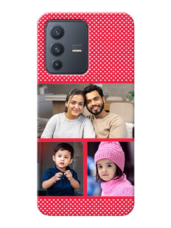 Custom Vivo V23 5G mobile back covers online: Bulk Pic Upload Design