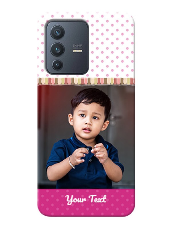 Custom Vivo V23 5G custom mobile cases: Cute Girls Cover Design