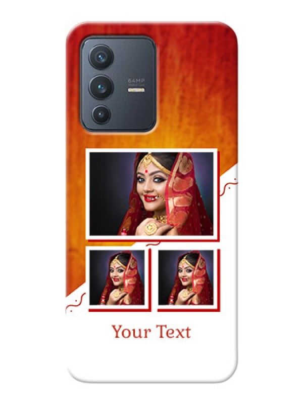 Custom Vivo V23 5G Personalised Phone Cases: Wedding Memories Design 