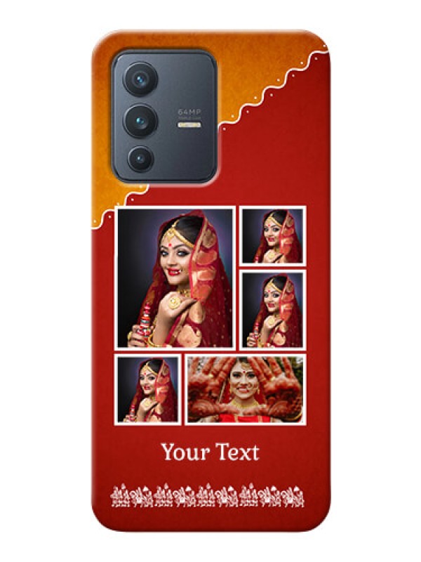 Custom Vivo V23 5G customized phone cases: Wedding Pic Upload Design