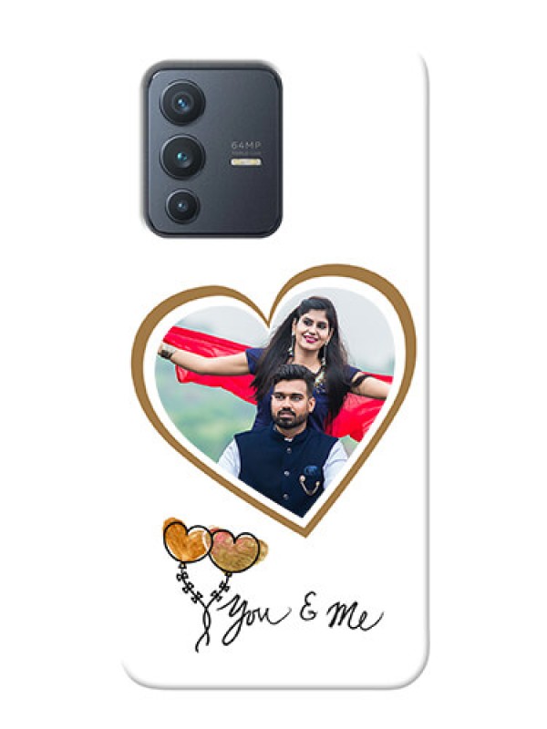 Custom Vivo V23 5G customized phone cases: You & Me Design
