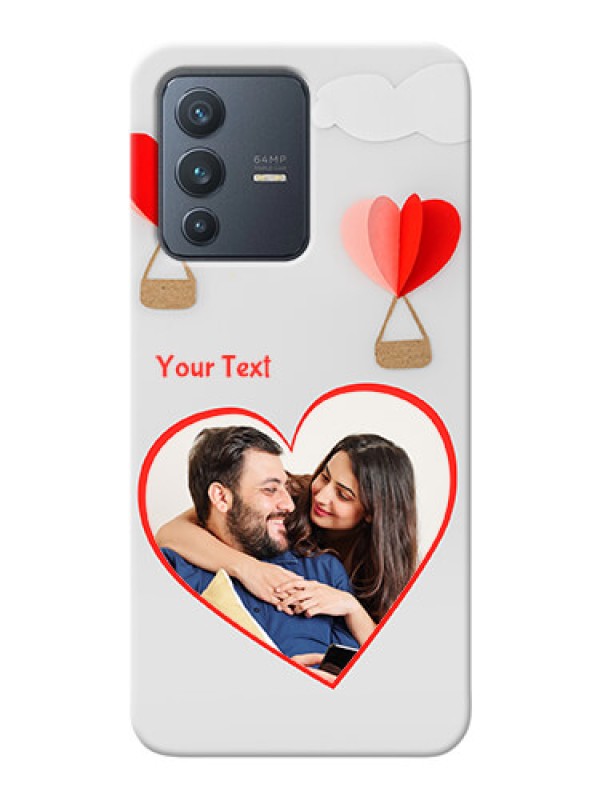 Custom Vivo V23 5G Phone Covers: Parachute Love Design