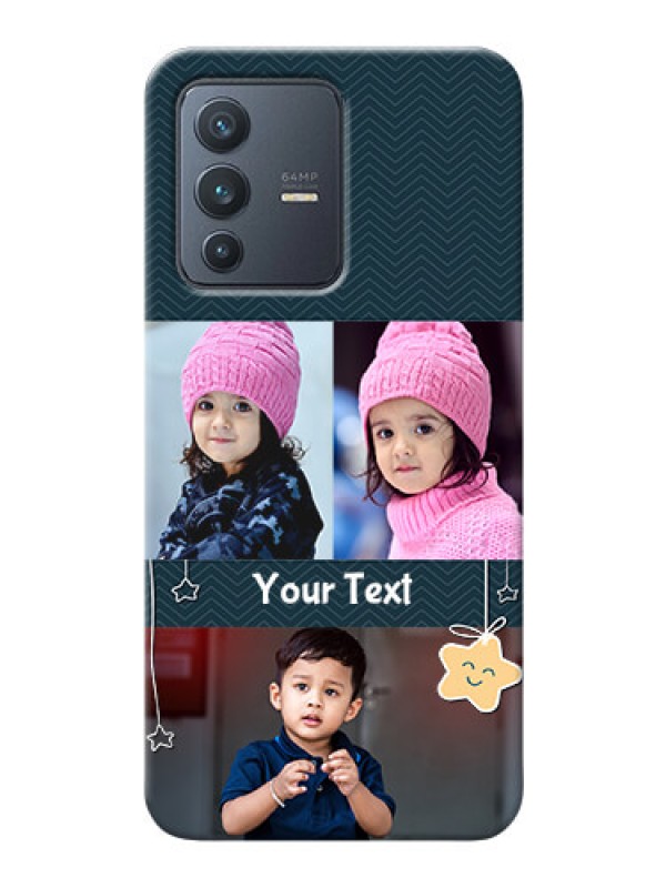 Custom Vivo V23 5G Mobile Back Covers Online: Hanging Stars Design